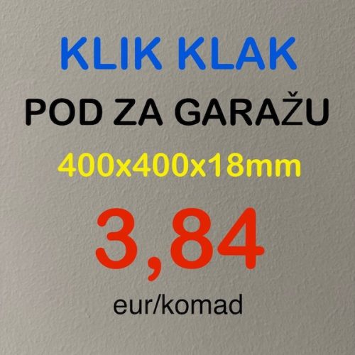 KLIK-KLAK PODOVI ZA GARAŽU