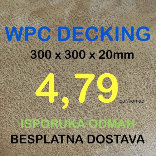 WPC DECKING 300X300X20mm