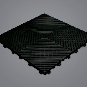 Klik-klak crni pod za garažu 400x400x18 mm