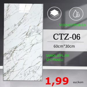 Samoljepljiva spc zidna obloga CZT-06 300x600