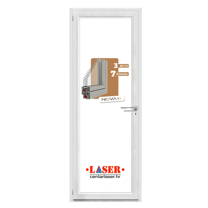 Hanemann balkonska vrata 90x200 lijeva