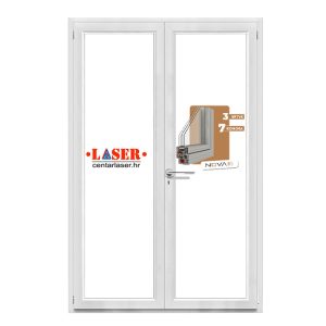 Hanemann balkonska vrata 140x210 lijeva dvokrilna