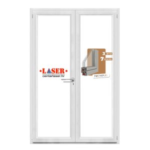 Hanemann balkonska vrata 140x210 desna dvokrilna